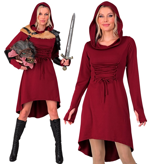 "GOTHIQUE MEDIEVALE" (robe avec capuche)