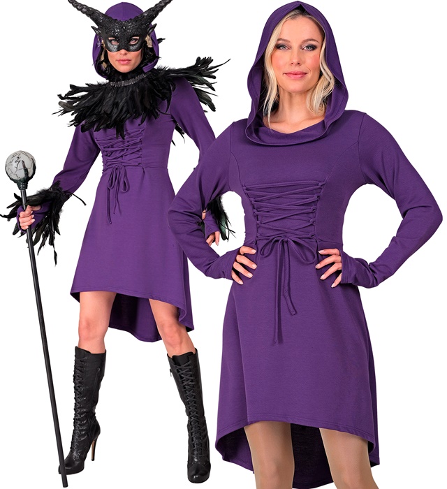 "GOTHIQUE MEDIEVALE" (robe avec capuche)