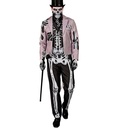 "SALLE DES FETES" (queue de pie avec gilet, pantalon, masque)