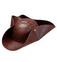 "TRICORNE DE PIRATE" similicuir