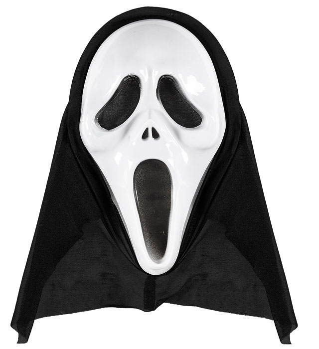 [14383] Masque à capuche Screaming Ghost