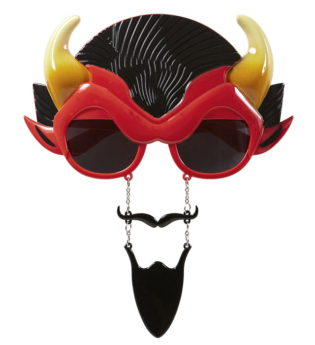 [14398] "LUNETTES DEMON AVEC MOUSTACHE ET BOUC"