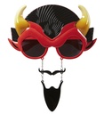 "LUNETTES DEMON AVEC MOUSTACHE ET BOUC"
