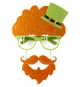 "LUNETTES ST PATRICK AVEC MOUSTACHE ET BOUC"