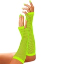 "GANTS SANS DOIGTS FILET NEON VERT"33 cm