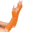 "GANTS SANS DOIGTS FILET NEON ORANGE" 33 cm