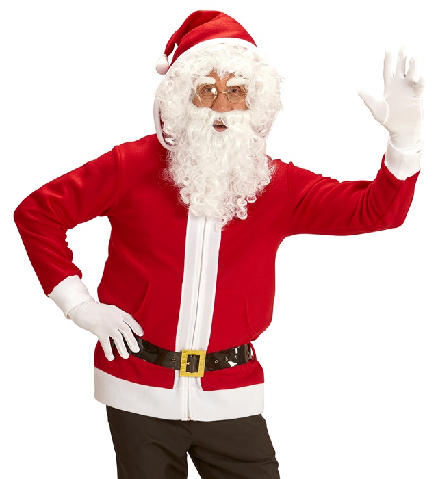 "PÈRE NOEL" (veste à capuche, ceinture)