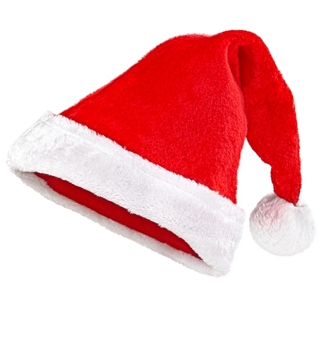 "BONNET DE PÈRE-NOEL PELUCHE"