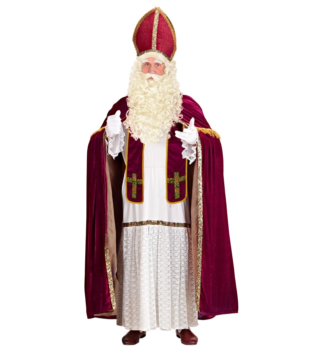 "ARCHEVEQUE" (tunique, ceinture, étole, cape, mitre)