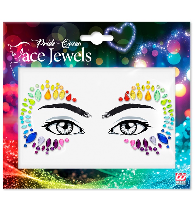 [15579] "BIJOUX VISAGE REINE DE LA PRIDE"