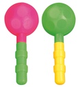 Set de "2 MARACAS" ass. en différentes coul.