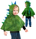 "DINOSAURE PELUCHE" (poncho avec capuche)