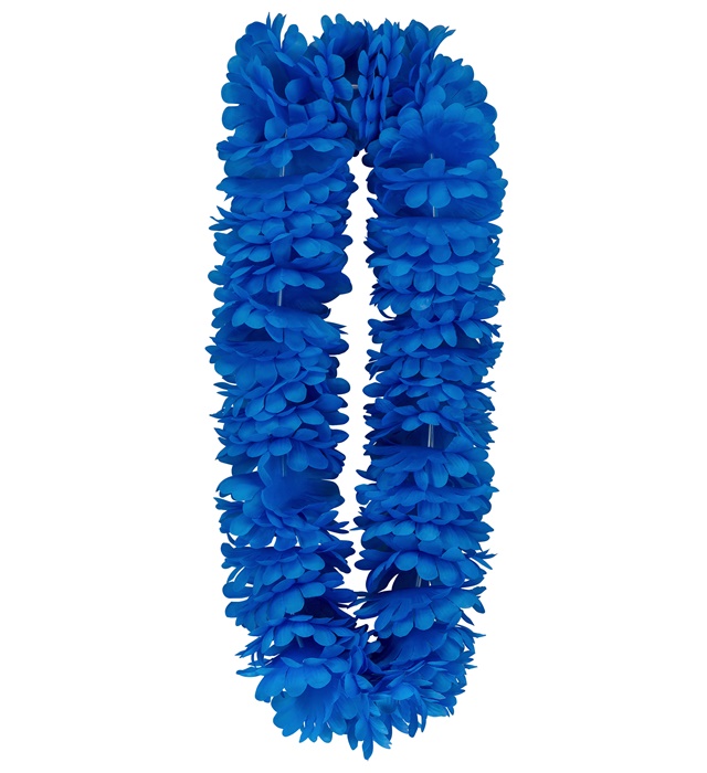 "COLLIER HAWAIEN BLEU"