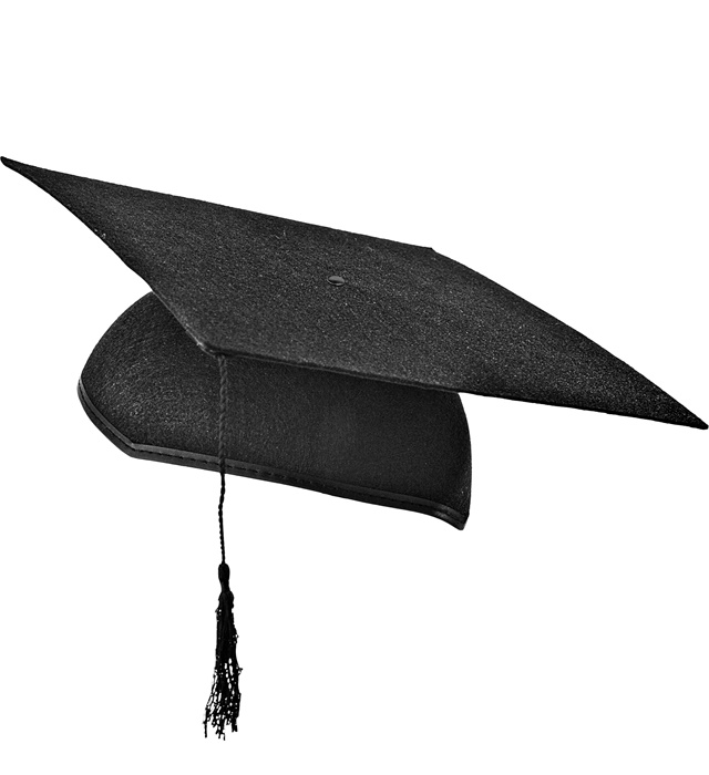 "CHAPEAU DIPLOME" en feutre