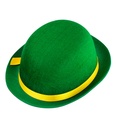 "CHAPEAU BOWLER VERT" feutre
