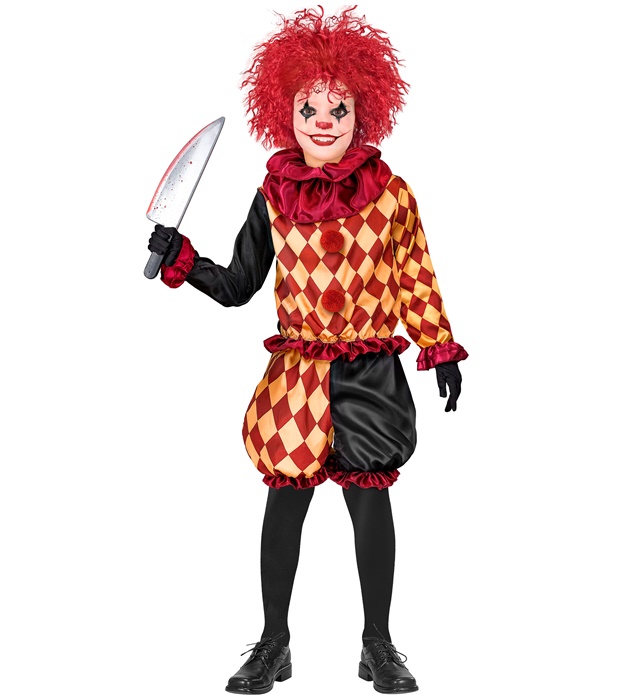 "CLOWN HORREUR (casaque, collerette, pantalon)"