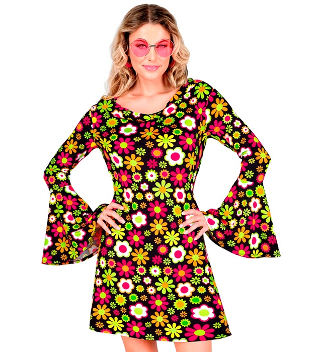 "THE 60s FASHION - flowers" (robe)