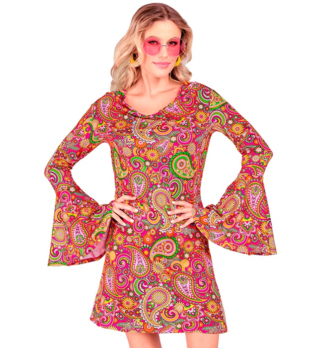 "THE 60s FASHION - paisley" (robe)