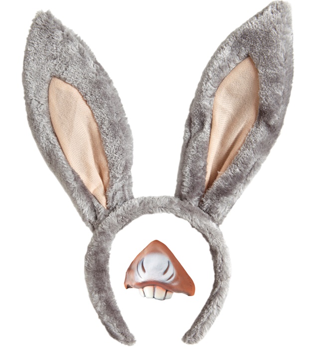 [1803D] "ÂNE" set (oreilles, museau)