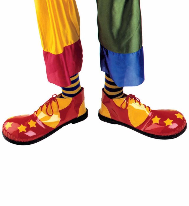 [1820S] "CHAUSSURES CLOWN PRO" avec semelle en dur - 4 styles ass.
