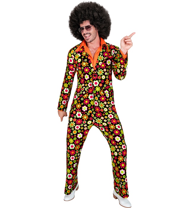 "THE 60s FASHION - flowers" (veste, pantalon)