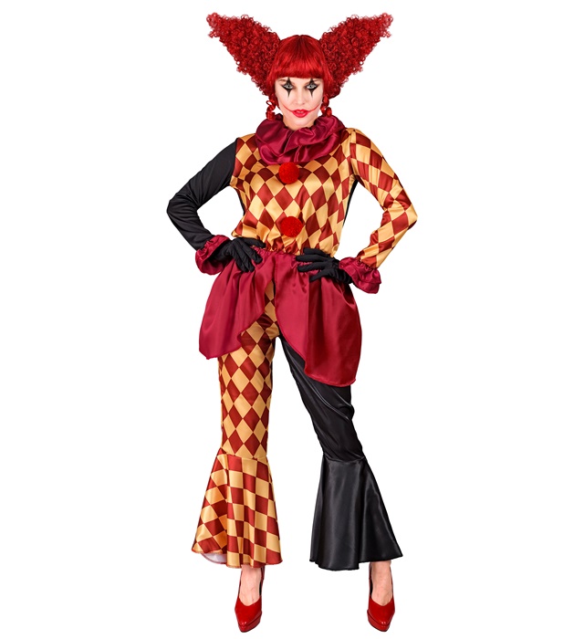 "CLOWN HORREUR (casaque, collerette, pantalon)"