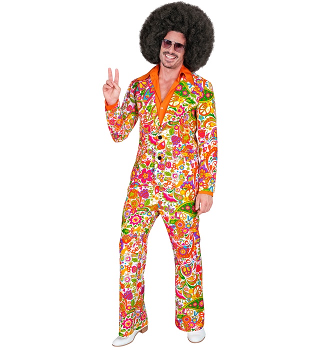 [18731] "THE 60s FASHION -  peace & paisley" (veste, pantalon) (S)