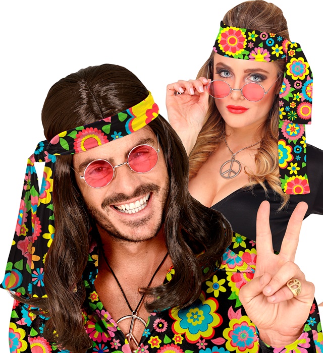 "THE 60s FASHION - colorful flowers" (bandeau)