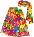 "THE 60s FASHION - peace & love" (bandeau et jambière)