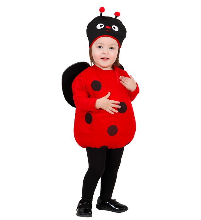 "COCCINELLE" (costume avec ailes, couvre-chef)