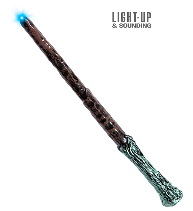 "BAGUETTE MAGIQUE SONORE ET LUMINEUSE" 36 cm