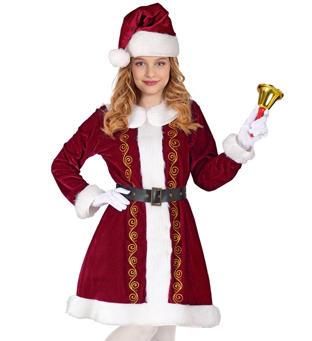 "MAMAN NOËL (robe, ceinture, chapeau)"
