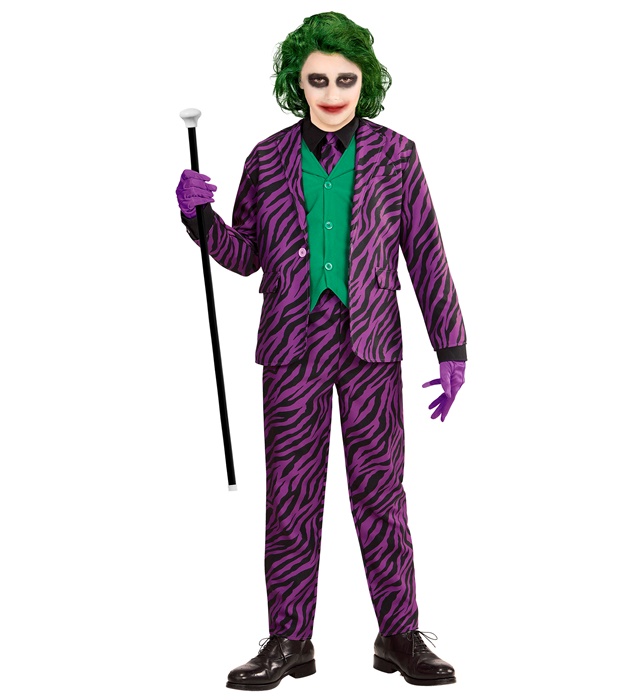 "CLOWN MALEFIQUE" (veste avec gilet, pantalon, cravate)