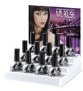 "VERNIS A ONGLES ARGENT" présentoir - 7 ml