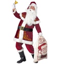 "PÈRE NOËL" (manteau avec cape, chapeau, pantalon, ceinture, couvre-bottes)