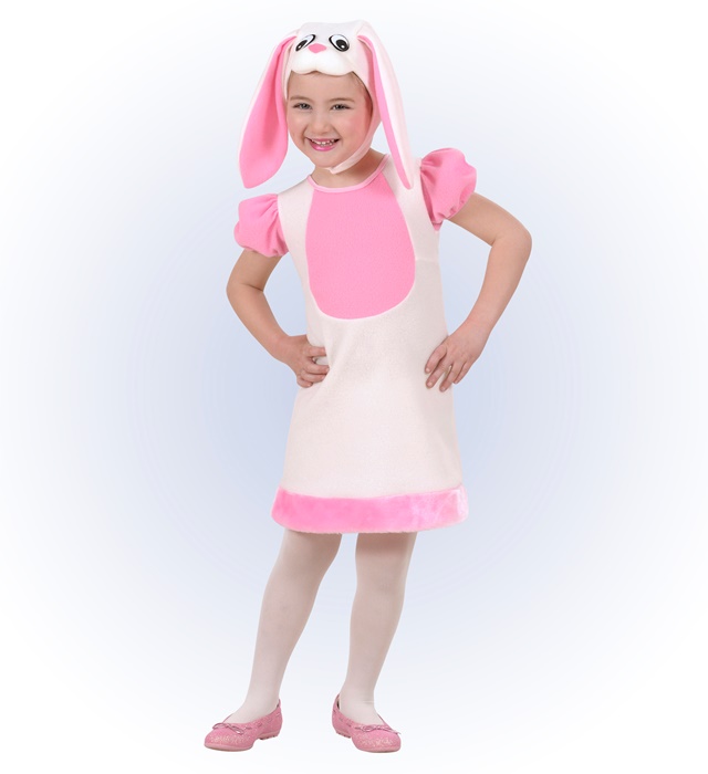 "LAPIN BUNNY" (robe, coiffe)