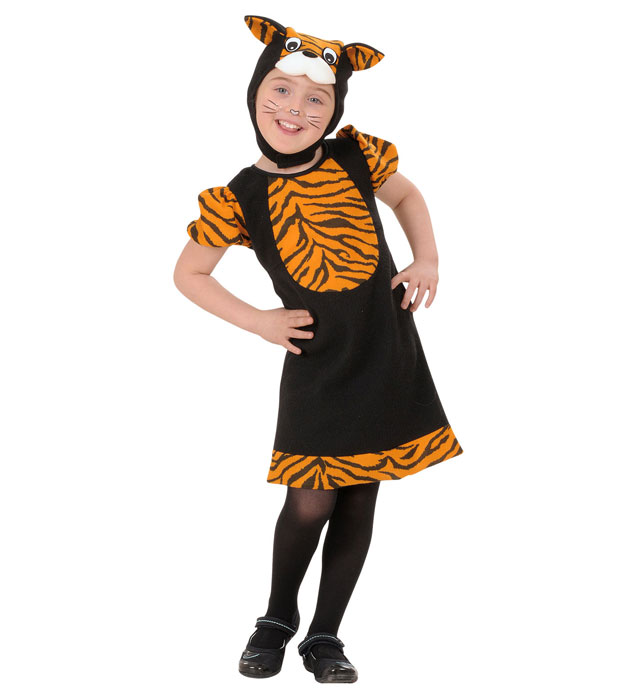 "TIGRESSE" (robe, coiffe)