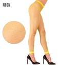 "LEGGINGS FILET JAUNE NEON"