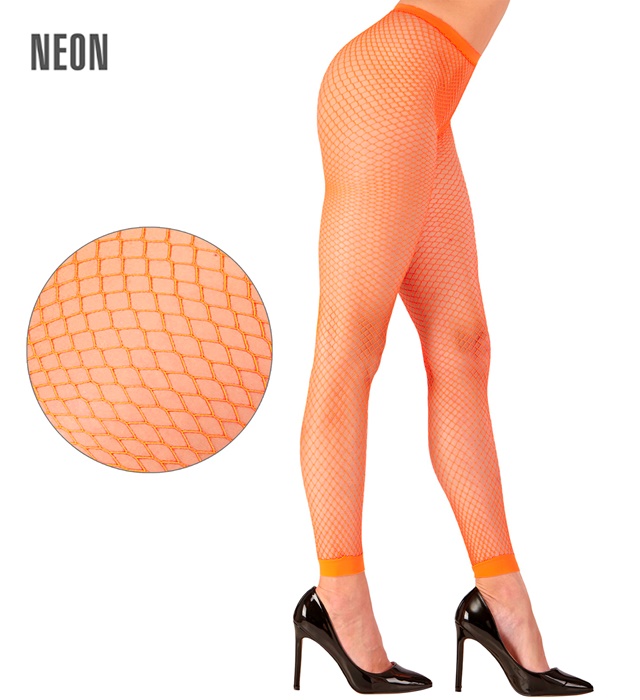 [20459] "LEGGINGS FILET ORANGE NEON"