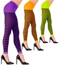 "LEGGINGS RAYES" 70 den - 3 couleurs ass.