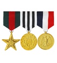 Set de "3 MEDAILLES D'HONNEUR"