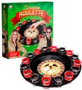 “DRINKING GAME ROULETTE SET” (roue de roulette, 16 verres à shot, 2 billes en acier)