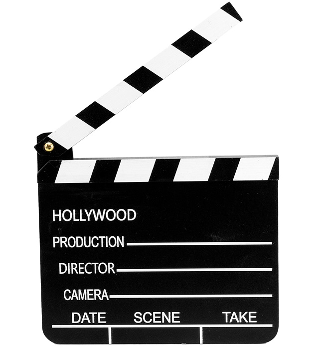 [21115] "TABLEAU A CLAPETS CINEMA" 20x18 cm