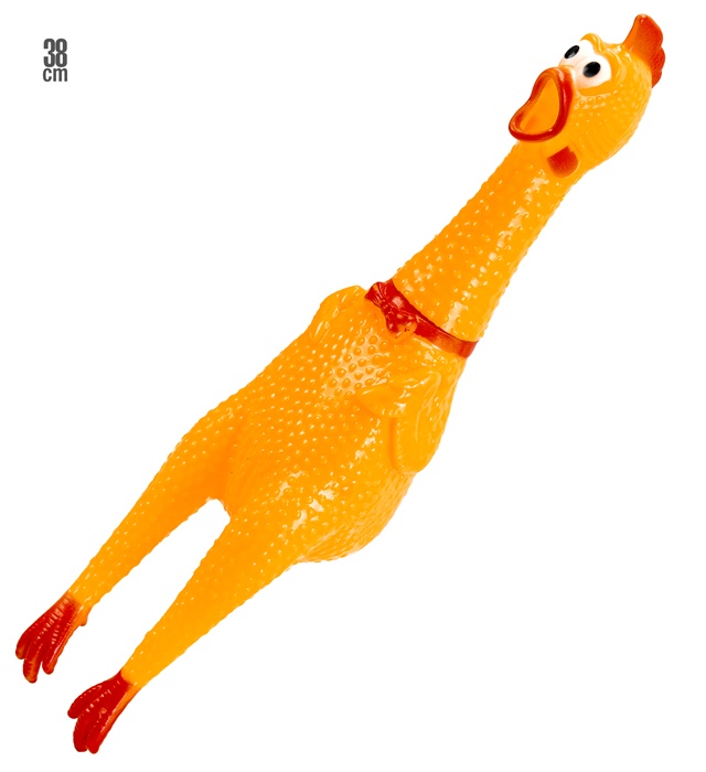 [21135] "POULET HURLANT"  38 cm