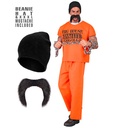 "PRISONNIER (t-shirt, pantalon, bonnet, moustache)"