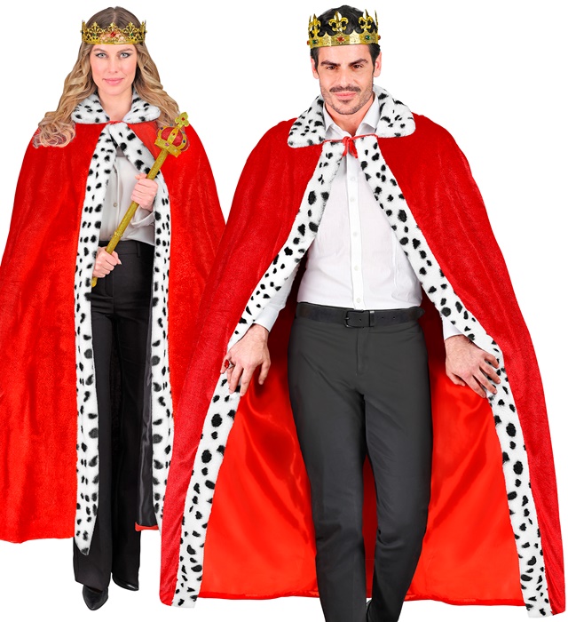 [21422] "MANTEAU ROYAL ROUGE 140 cm"