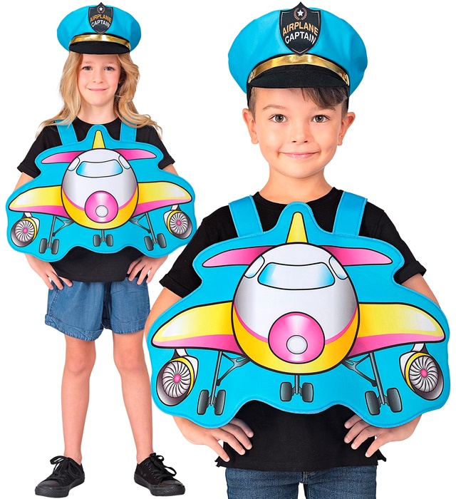 "PILOTE" (costume, chapeau)