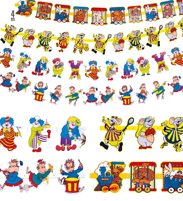 "GUIRLANDE FÊTE JOINTE" 2 m - 4 styles