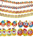 "GUIRLANDE CLOWN" 3 m - 4 styles