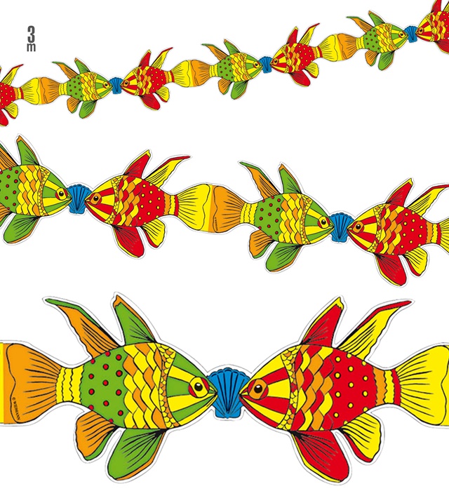 "GUIRLANDE POISSON" 3 m